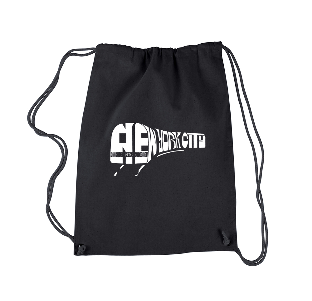 Drawstring Backpack - NY SUBWAY